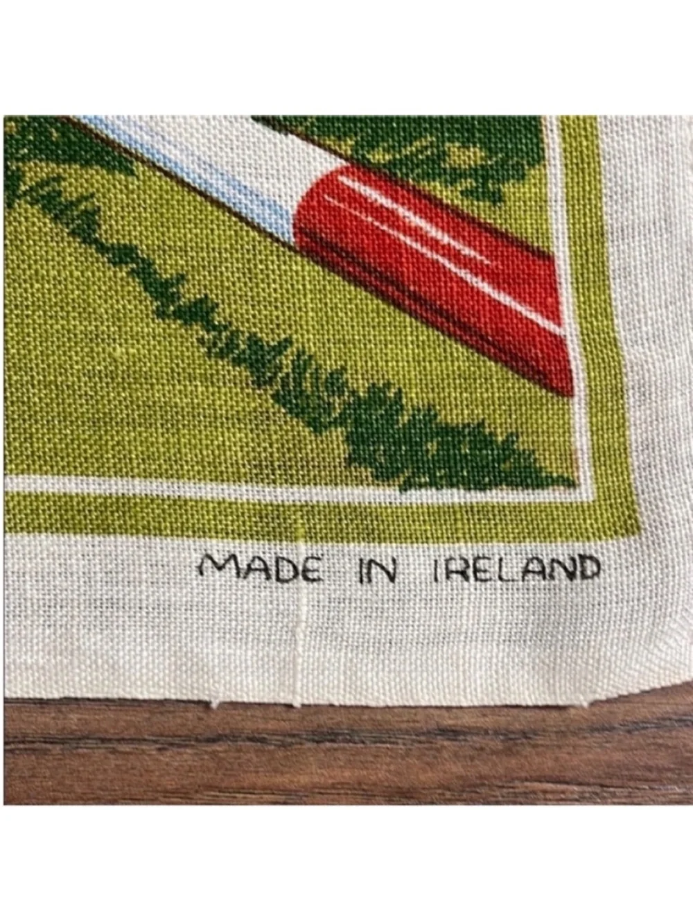 VINTAGE Show Jumper by Ulster Pure Linen Equestrian Horse Tapestry Towel Ireland